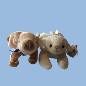 Fleece & Knuckles  Ty Beanie Baby VINTAGE RETIRED NWT